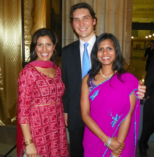 Kay Dhillon, David and Sahithya Wintrich