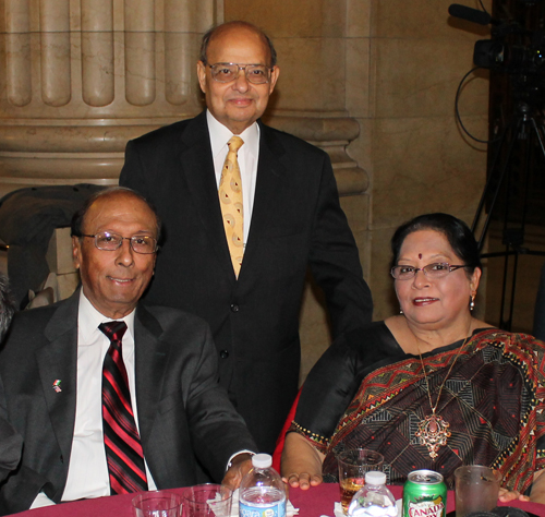 Sunil and Kabita Dutta with Subha Pakrash