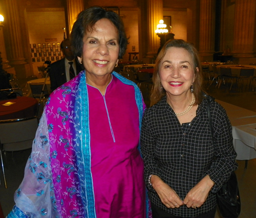 Dr. Gita Gidwani and Maryann Kovach