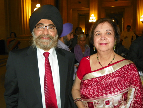 Gurcharan Singh and Mona Alag