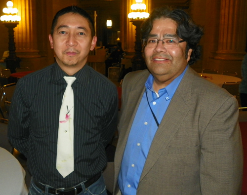 Johnny Wu and Ed Romero