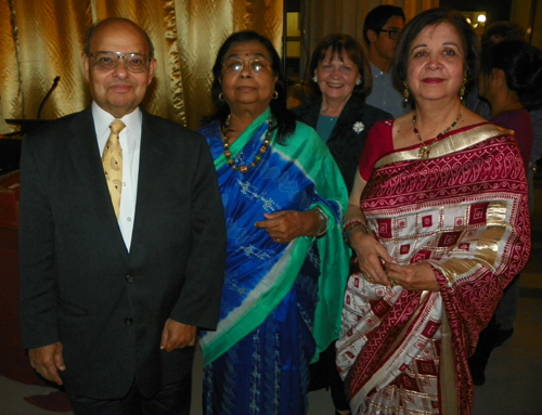 Subha and Brojesh Pakrash with Mona Alag