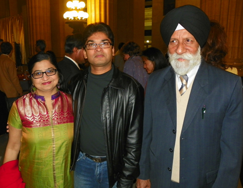 Veena Patel, Bharat Kumar and Jit Singh Toor