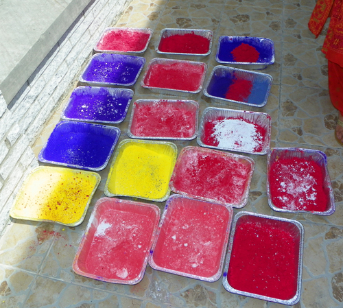 Holi colors