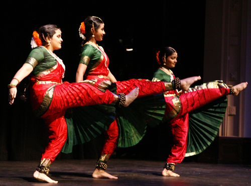 Dancers at FICA Holi celebration in Cleveland