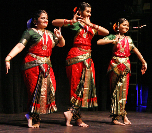 Dancers at FICA Holi celebration in Cleveland