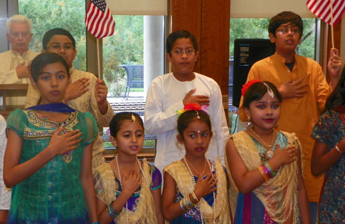 National Anthems of India and US