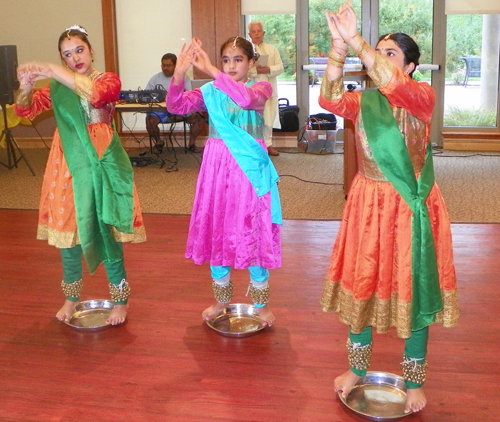 Indian bowl dance