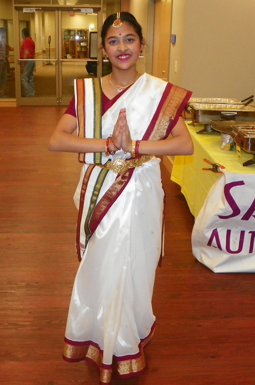 Indian American girl dancer