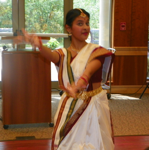 Indian American girl dancer