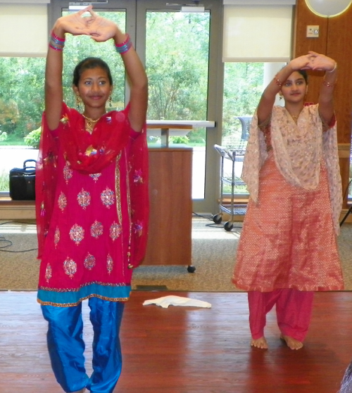 Young Indian-American dancer