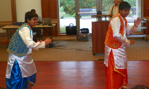 Young Indian-American dancer