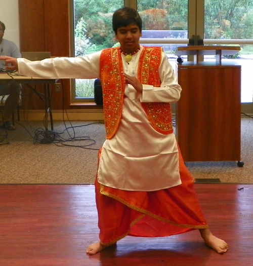 Young Indian-American dancer