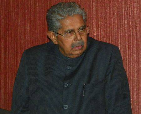 Minister Vayalar Ravi, from the Ministry for Overseas Indian Affairs