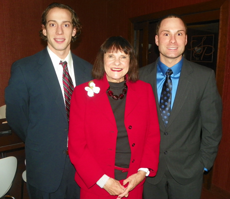 Mike Spohn, Grace Kudukis and Nicholas Cleary