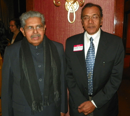 Minister Vayalar Ravi and Prakash Sinha