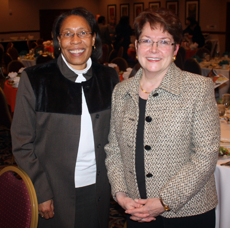 Representative Marcia Fudge and Ambassador Heather Hodges