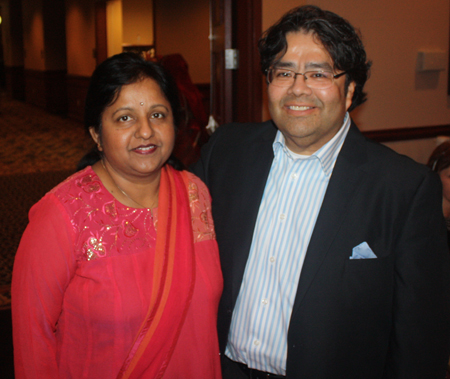 Radhika Reddy and Eduardo Romero