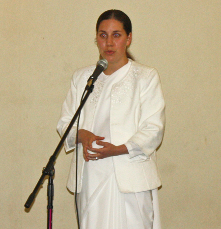 Kristina Hoefel, Director of the Brahma Kumaris Activities in Ohio