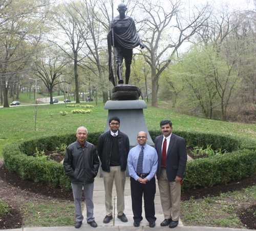 Raj Pillai, Stephen Sreshta, Samip Mallick and Michael Sreshta