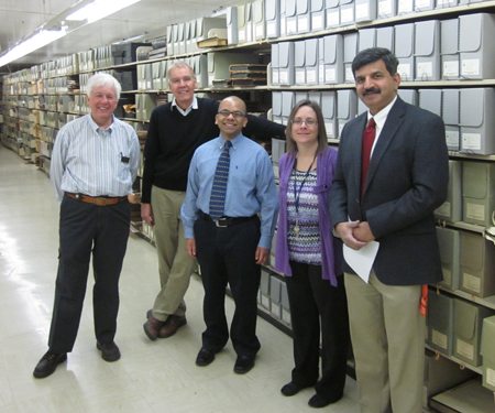 Samip Mallick at the Western Reserve Historical Society