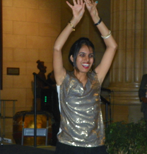 Indian Bollywood dances performed by Cleveland State University students led by Venkat Raj