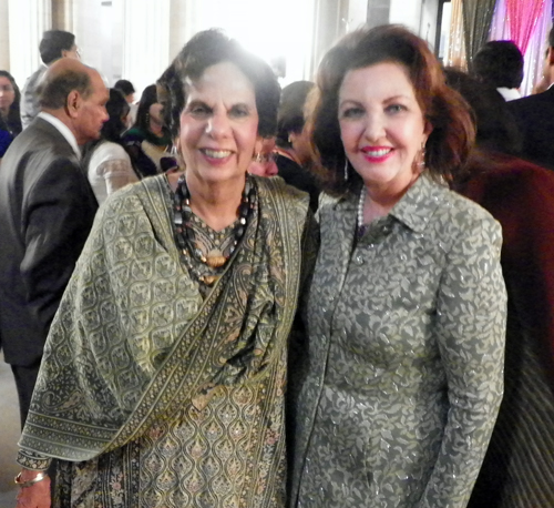 Gita Gidwani and Maria Pujana