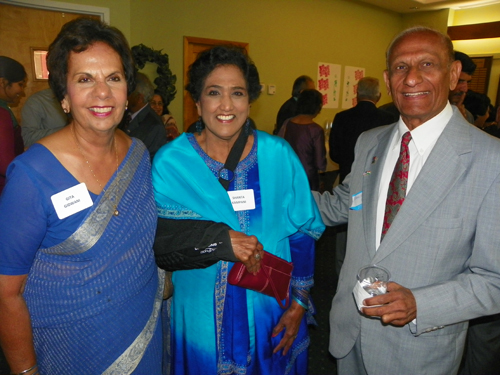 Gita Gidwani, Shanta Kampani and Ramesh Shah