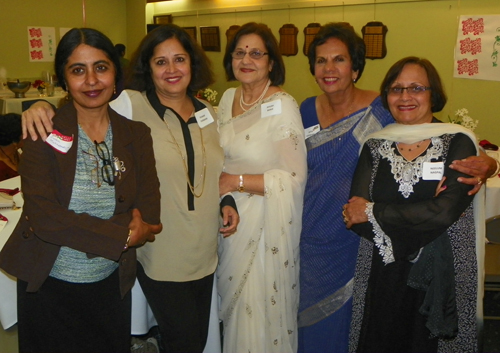 FICA ladies Durba Mukhopadahyay, Punam Punwani, Piyush Bhaiji, Gita Gidwani and Neelum Nagpal