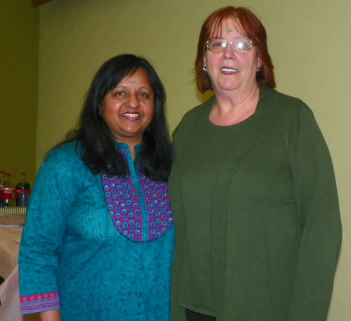 Radhika Reddy and Debbie Hanson