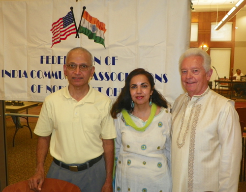 Raj Pillai, Sujata Burgess and Ken Kovach