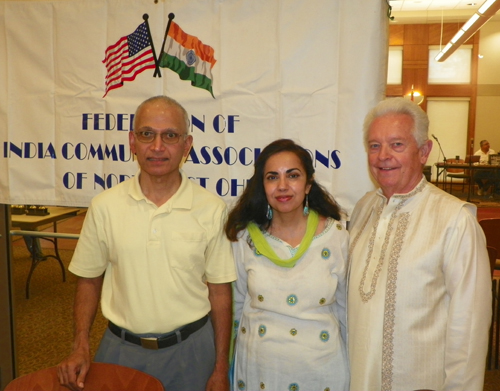 Raj Pillai, Sujata Burgess and Ken Kovach