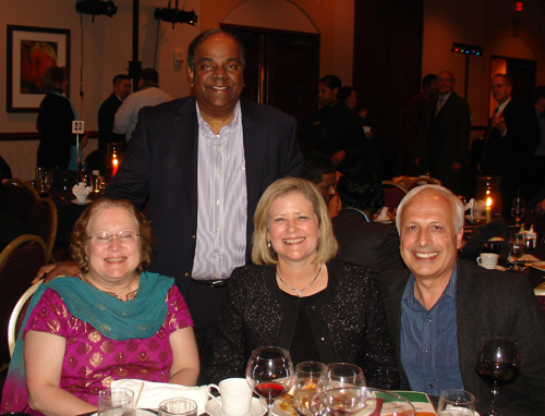 Mr and Mrs Pradip Kamat and friends