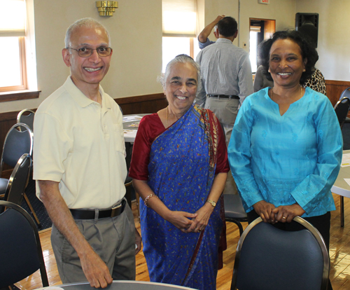 Raj Pillai, Elizabeth Balraj and Latha Pillai