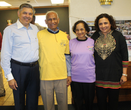 Sudarshan Sathe, Ramesh Sha, Jaya Shah and Swathi Sathe