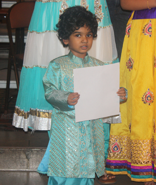 Young boy of Indian Christian Association of Northeast Ohio 