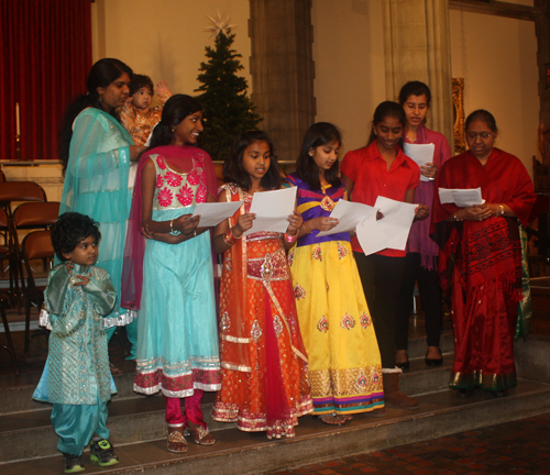 Indian-American youth singing