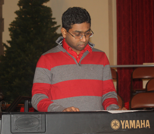 Indian-American youth keyboard