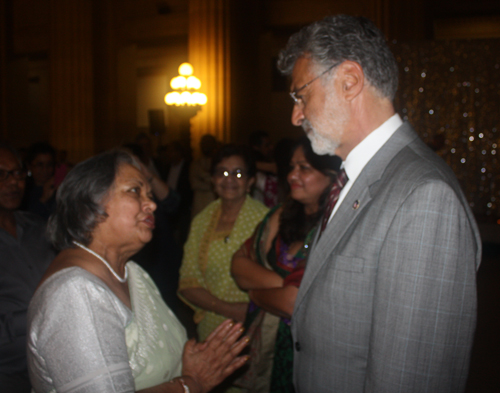 Dr Chandana Sarkar and Mayor Jackson