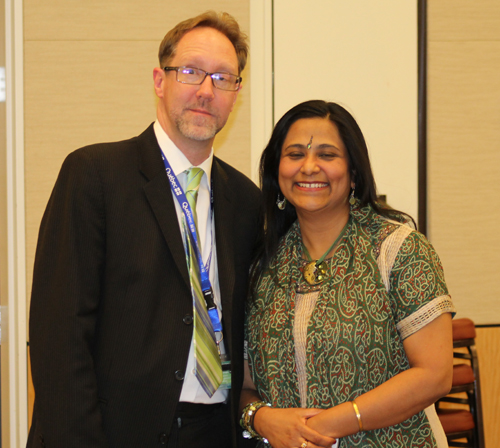 CSU's Harlan Smith and FICA's Piya Roy