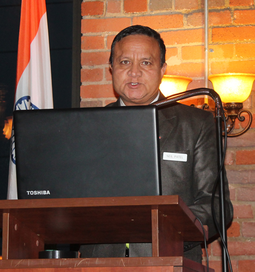 Neil Patel, President of Federation of Indian Associations