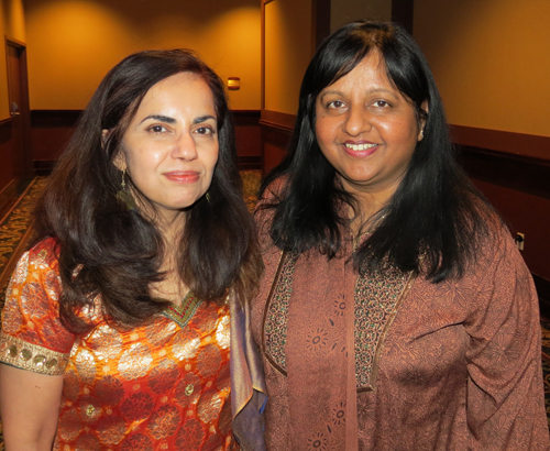 Sujata Burgess and Radhika Reddy