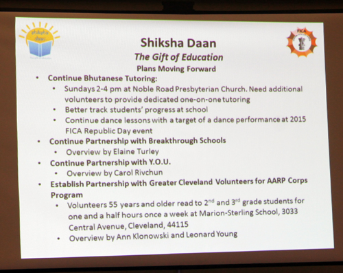 Shiksha Daan plans for future