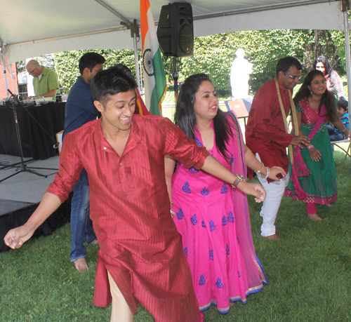 CWRU grad students performed Bollywood dances