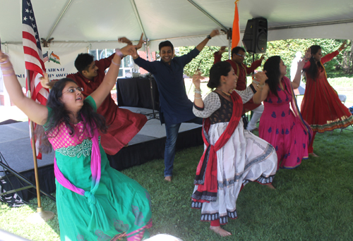 CWRU grad students performed Bollywood dances