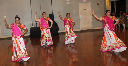 Students from the Nupur School of Dance performed a Prayer Dance to Lord Ganesh