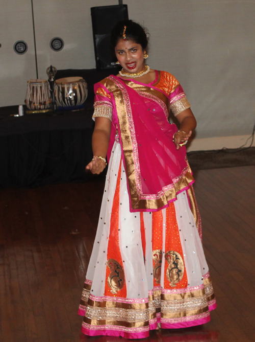 young lady from the Nupur School of Dance performed a solo Bollywood Dance