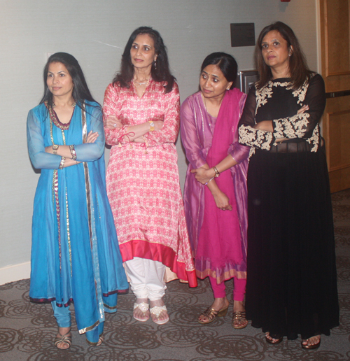 Ladies at India Garden event
