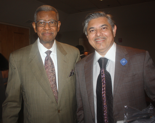 Rev Otis Moss Jr and Sudarshan Sathe