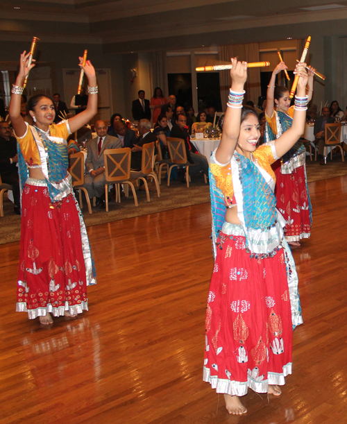 Indian stick dance at FICA India Garden event